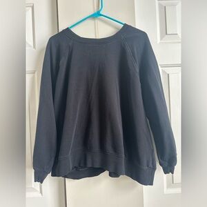 Old Navy Cotton Blend Black XXL Sweatshirt